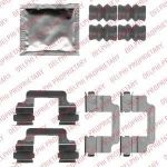 Delphi LX0509 комплектующие, колодки дискового тормоза на VOLVO XC60