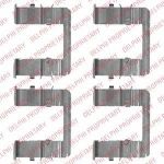 Delphi LX0519 комплектующие, колодки дискового тормоза на HYUNDAI H-1 Cargo (TQ)