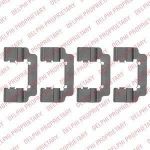 Delphi LX0533 комплектующие, колодки дискового тормоза на OPEL INSIGNIA седан