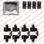 Delphi LX0550 комплектующие, колодки дискового тормоза на TOYOTA AURIS (NRE15_, ZZE15_, ADE15_, ZRE15_, NDE15_)