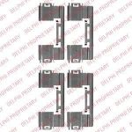 Delphi LX0551 комплектующие, колодки дискового тормоза на OPEL ASTRA J Sports Tourer
