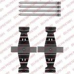Delphi LX0552 комплектующие, колодки дискового тормоза на MERCEDES-BENZ CLS (C218)