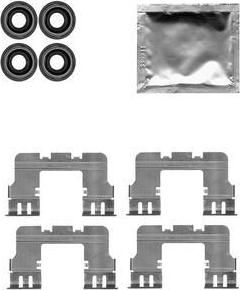 Delphi LX0617 комплектующие, колодки дискового тормоза на CHRYSLER 300 C Touring (LX)