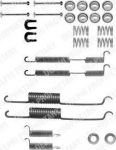 Delphi LY1092 комплектующие, тормозная колодка на DAEWOO KORANDO Cabrio (KJ)