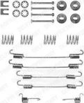 Delphi LY1222 комплектующие, тормозная колодка на NISSAN KUBISTAR (X76)