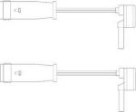 Delphi LZ0153 контрольный контакт, контроль слоя тормозных колод на MERCEDES-BENZ C-CLASS купе (CL203)