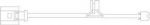 Delphi LZ0209 контрольный контакт, контроль слоя тормозных колод на VW TOUAREG (7LA, 7L6, 7L7)