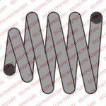 Delphi SC10096 пружина ходовой части на NISSAN KUBISTAR (X76)