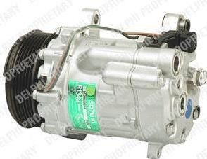 Delphi TSP0155057 компрессор, кондиционер на VW POLO CLASSIC (6KV2)