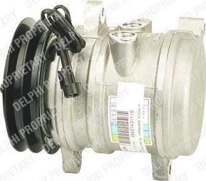 Delphi TSP0155259 компрессор, кондиционер на FIAT CINQUECENTO (170)