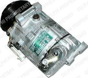 Delphi TSP0155367 компрессор, кондиционер на OPEL VECTRA C GTS