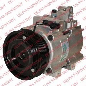 Delphi TSP0155863 компрессор, кондиционер на HYUNDAI TUCSON (JM)