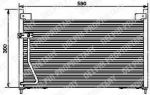 Delphi TSP0225429 конденсатор, кондиционер на MAZDA 626 V Hatchback (GF)