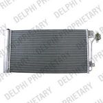 Delphi TSP0225629 конденсатор, кондиционер на VW MULTIVAN V (7HM, 7HN, 7HF, 7EF, 7EM, 7EN)