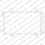 Delphi TSP0225695 конденсатор, кондиционер на FIAT SEDICI (FY_)