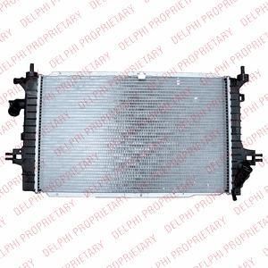 DELPHI Радиатор охлаждения OPEL Astra, Zafira (TSP0524021)