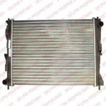 Delphi TSP0524057 радиатор, охлаждение двигателя на RENAULT CLIO III (BR0/1, CR0/1)