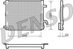 Denso DCN13002 конденсатор, кондиционер на LANCIA KAPPA (838A)