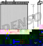 DENSO Радиатор охлаждения CITROEN C2 1.1 / 1.4 C3 1.1i / 1.4i / 1.6i (1330C0, DRM07010)