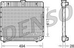 Denso DRM17021 радиатор, охлаждение двигателя на MERCEDES-BENZ S-CLASS (W126)