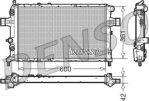 DENSO Радиатор охлаждения OPEL Astra G/Zafira 2,0TDI 98-04 (с АС) (1300407, DRM20016)