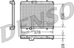 DENSO Радиатор охлаждения CITROEN C5 1.6 HDI/ PEUGEOT 407 (1330.J9, DRM21056)