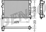 DENSO Радиатор охлаждения VOLKSWAGEN Golf III Vento 1.4 / 1.6 (6N0121253B, DRM32007)