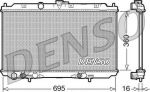 Denso DRM46028 радиатор, охлаждение двигателя на NISSAN PRIMERA (P12)