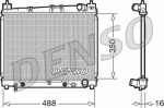 Denso DRM50080 радиатор, охлаждение двигателя на TOYOTA YARIS VERSO (_NLP2_, _NCP2_)