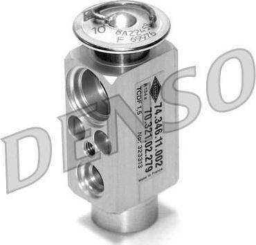 Denso DVE21002 расширительный клапан, кондиционер на PEUGEOT 306 (7B, N3, N5)
