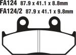 EBC FA 124 HH Тормозные колодки