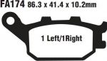 EBC FA 174 Тормозные колодки FA 174