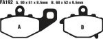 EBC FA 192HH Тормозные колодки
