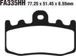 EBC FA 335 HH Тормозные колодки