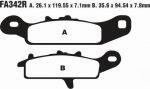 EBC FA 343 Тормозные колодки