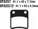 EBC SFA 257 (2) Тормозные колодки