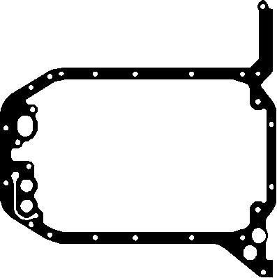 ELRING Прокладка Поддона VAG Audi A6/8 2,8L mot.AAH/ACK/AFC 91-> (see cat.) (078103609F, 921.107)