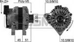 Era 210142 генератор на FIAT ULYSSE (220)