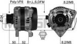 Era 210402 генератор на FORD FOCUS II седан (DA_)