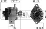 Era 210664 генератор на OPEL ASTRA H GTC (L08)