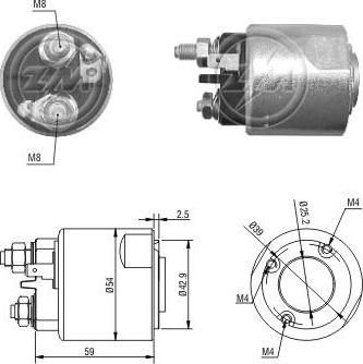 Era 227173 тяговое реле, стартер на NISSAN KUBISTAR фургон (X80)