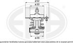 Era 350409 термостат, охлаждающая жидкость на DAIHATSU FEROZA Hard Top (F300)