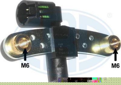 ERA Датчик положения коленвала RENAULT Clio II/Megane I/Kangoo 1,4/1,6L 96->(с втулками) (77 00 101 971, 550066)
