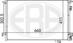 Era 667012 конденсатор, кондиционер на OPEL VECTRA C GTS