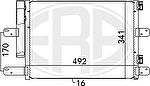 Era 667120 конденсатор, кондиционер на IVECO EuroCargo