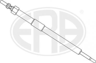 Era 886081 свеча накаливания на NISSAN PRIMASTAR фургон (X83)