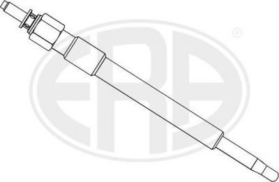Era 886086 свеча накаливания на LAND ROVER DEFENDER Station Wagon (LD)
