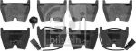 Febi 116044 комплект тормозных колодок, дисковый тормоз на VW PHAETON (3D_)