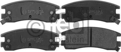 Febi 116154 комплект тормозных колодок, дисковый тормоз на CHEVROLET ALERO