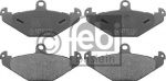 Febi 116158 комплект тормозных колодок, дисковый тормоз на OPEL SPEEDSTER